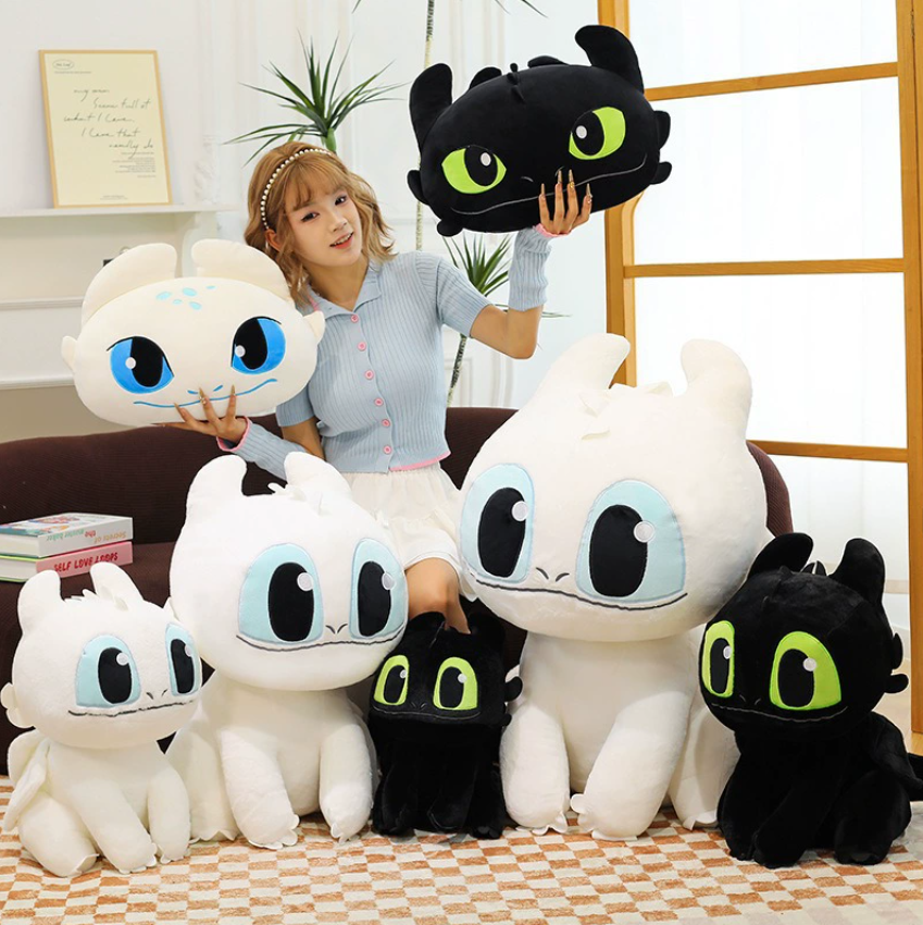 Funny tooth plush toy figurine