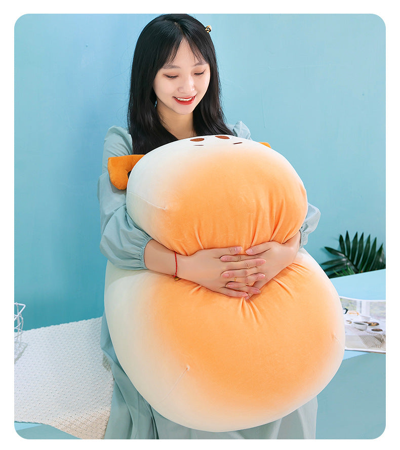 Creative Cute Steamed Bun Plush Pillow Home Decoration Children's Pillow Doll Girl's Holiday Gift Wholesale
