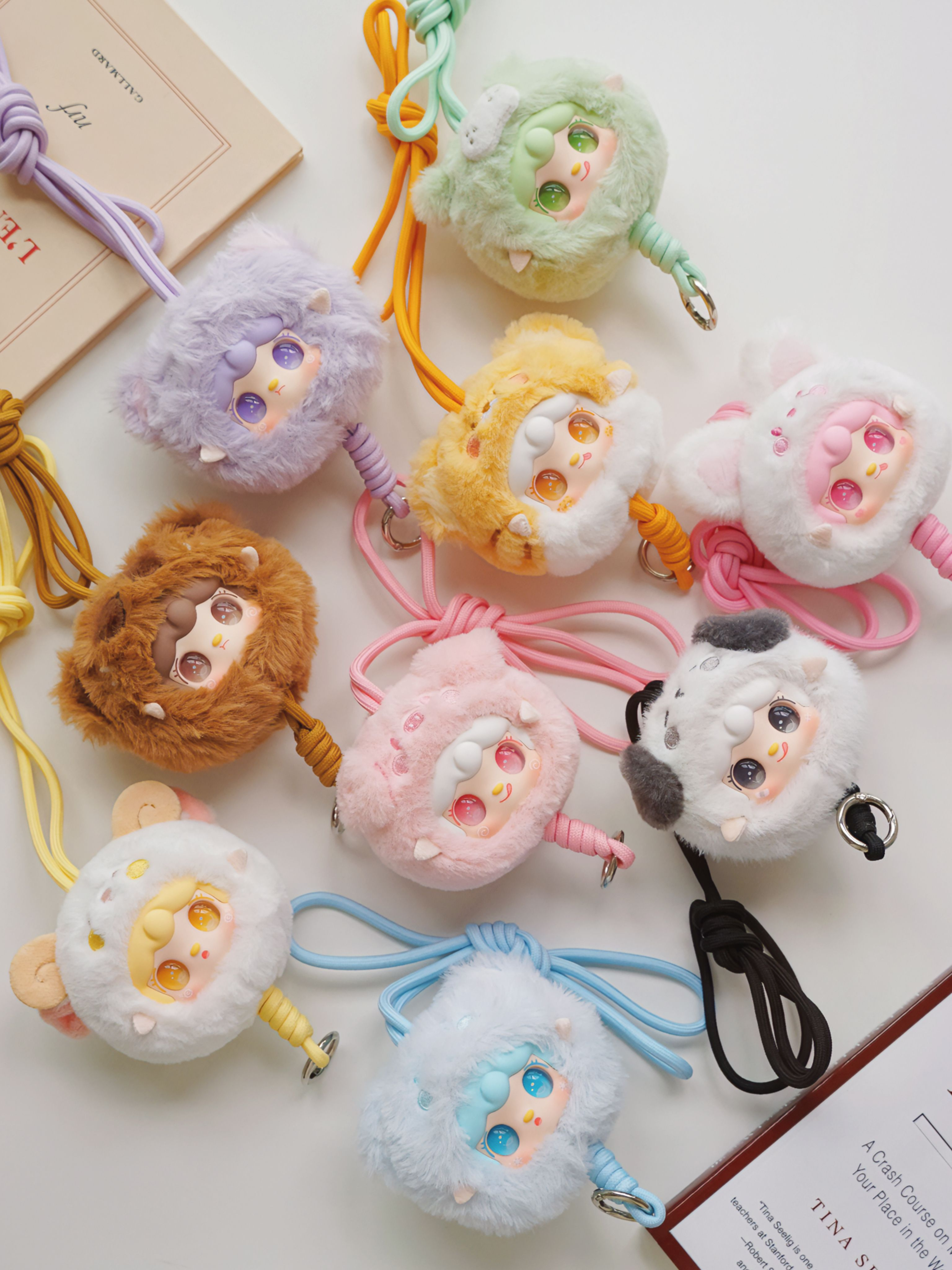 YOOKI V7 Mini Zoo Phone Lanyard Plush Series Blind Box