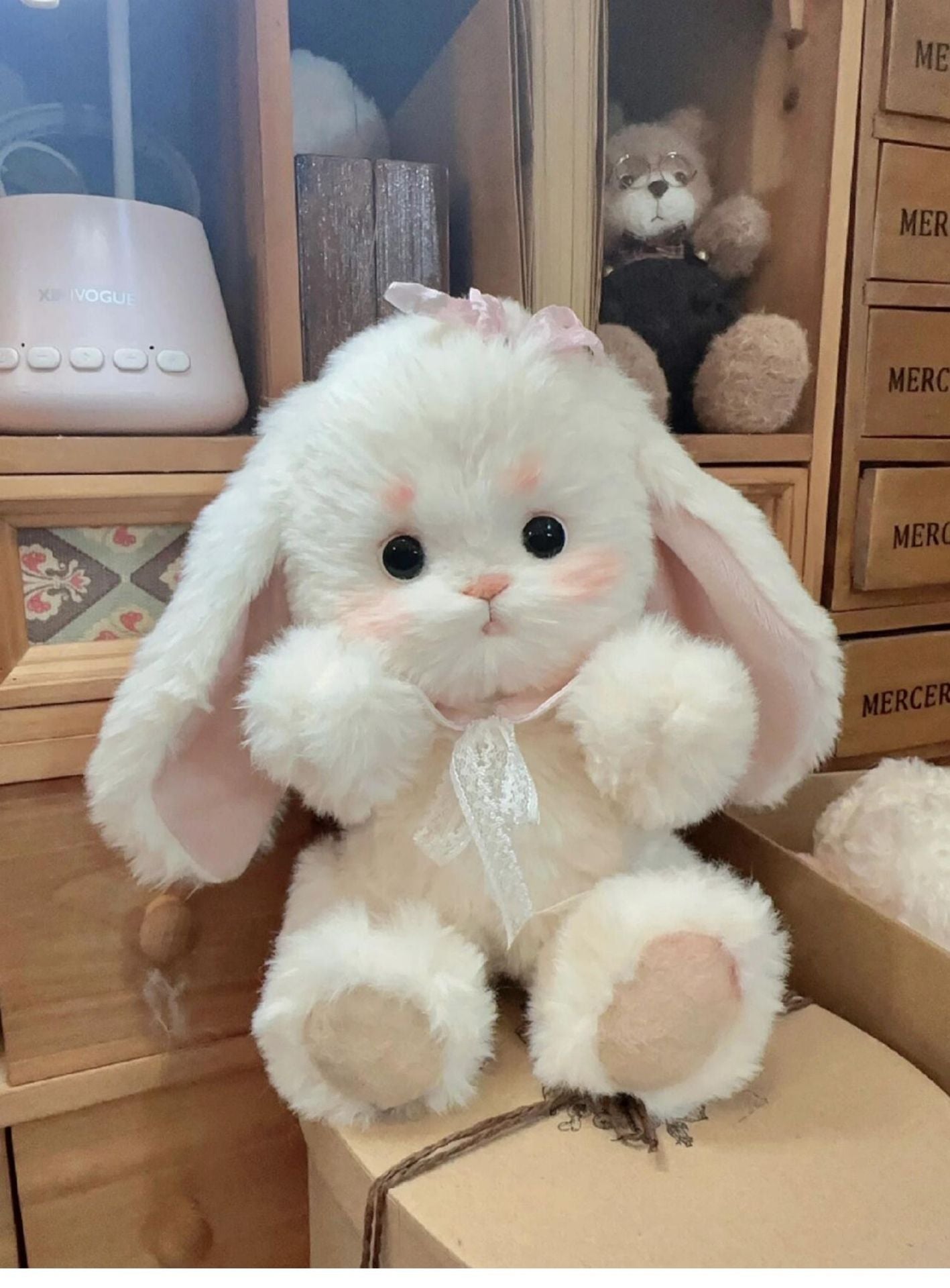 Lillian drooped her ears, rabbit