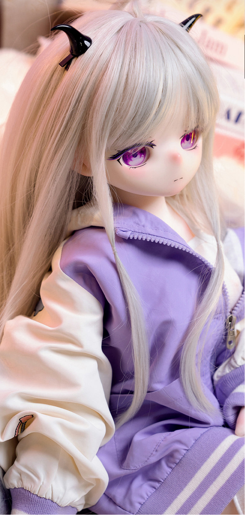 Golden Silk Rose Doll BJD Doll Nene Life-size Figure Anime Silicone Real Doll TPE Head