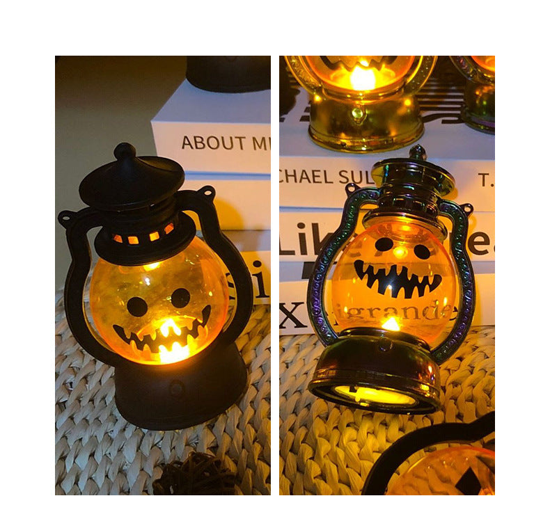 Pumpkin Lantern Halloween Ghost Light