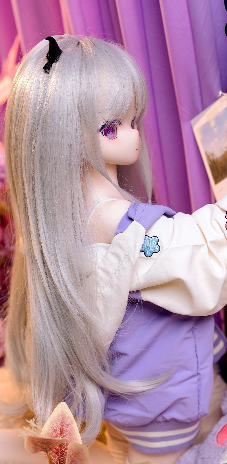 Golden Silk Rose Doll BJD Doll Nene Life-size Figure Anime Silicone Real Doll TPE Head