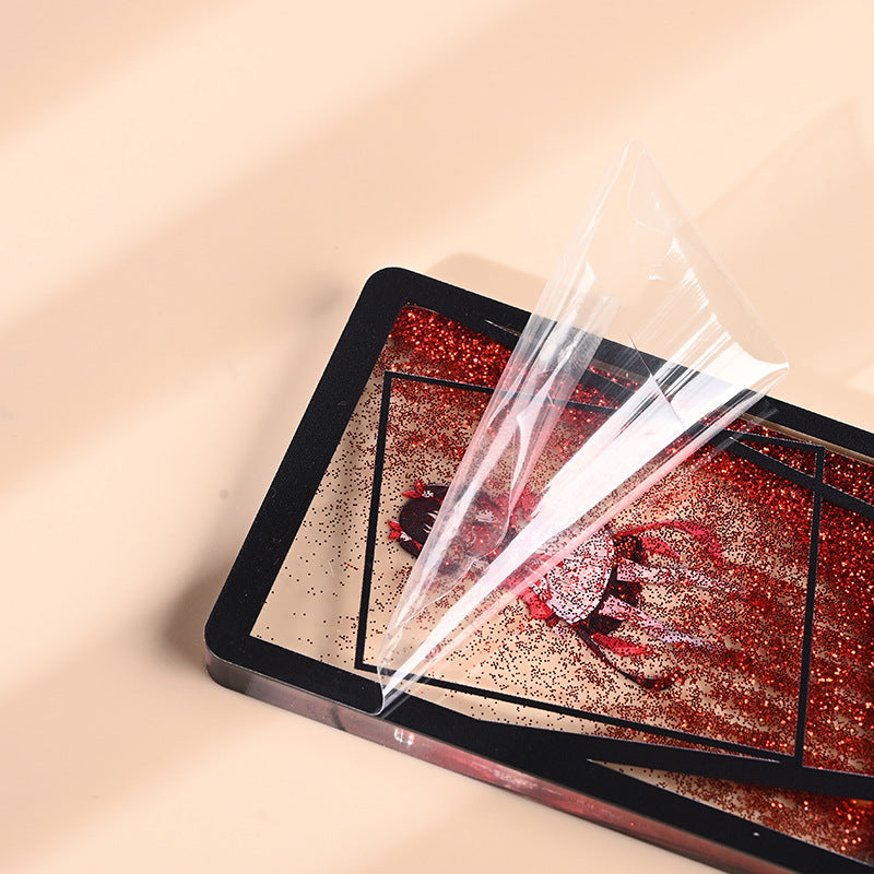 Acrylic Flowing Sand Card Brick