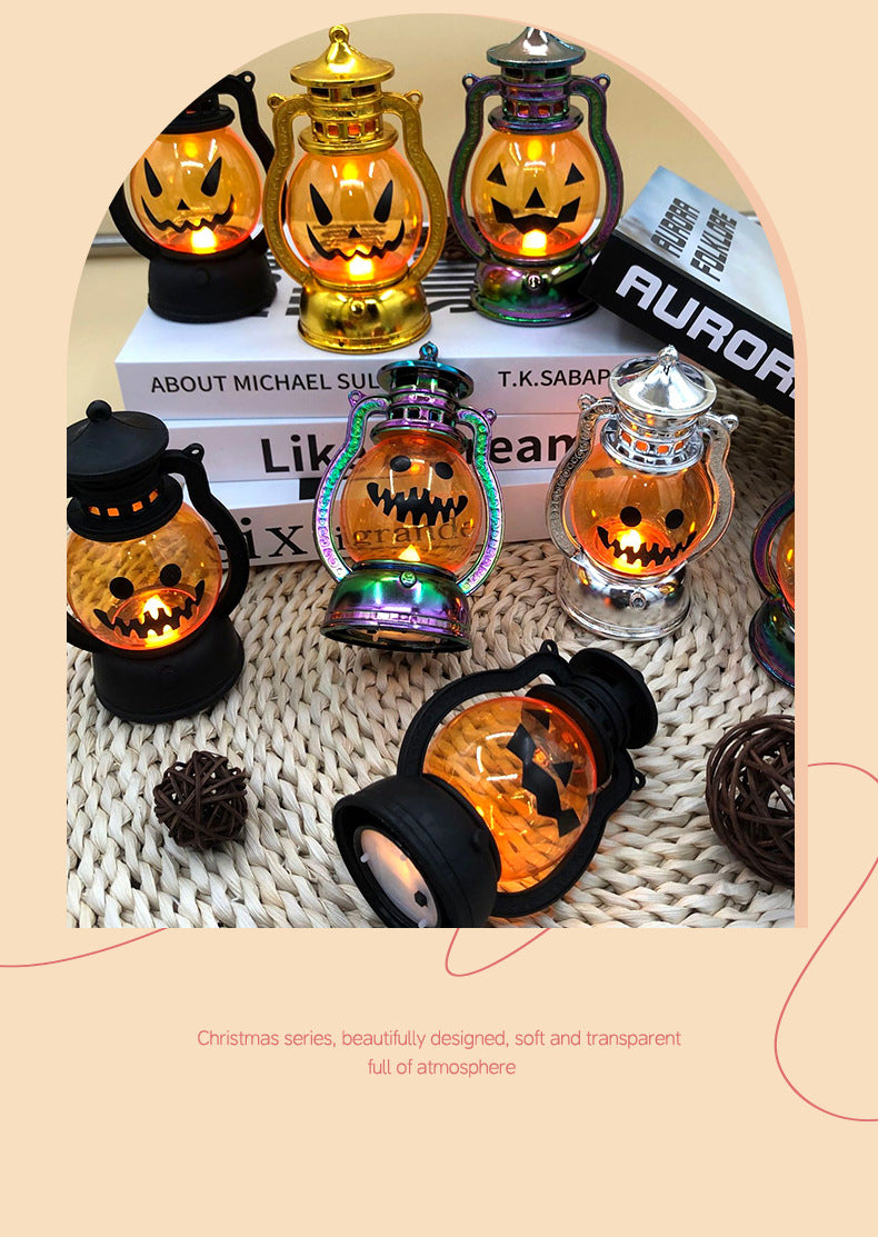 Pumpkin Lantern Halloween Ghost Light