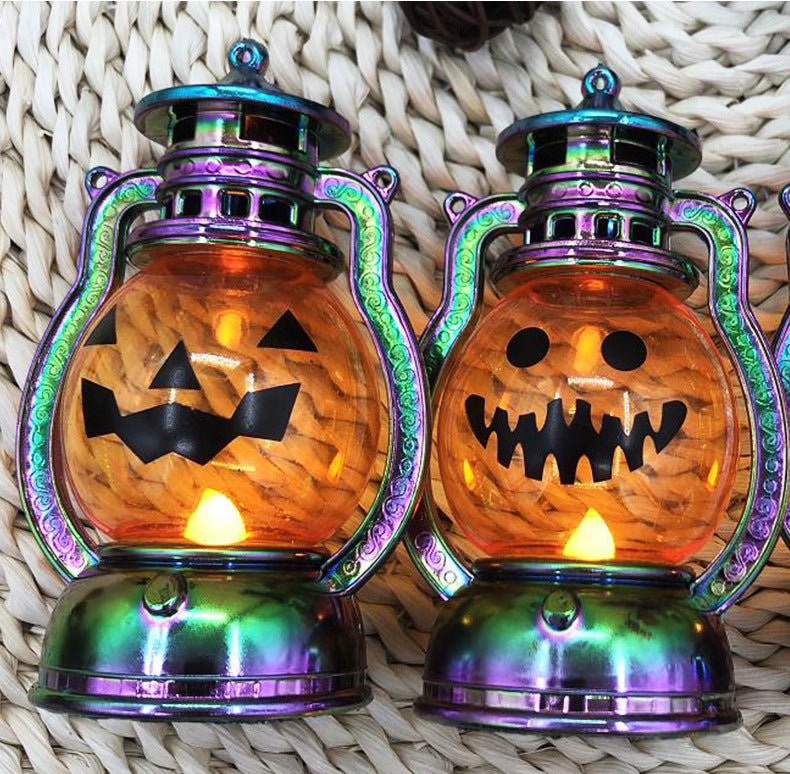 Pumpkin Lantern Halloween Ghost Light