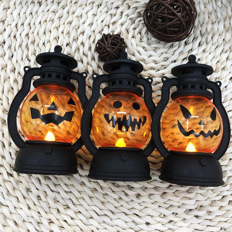 Pumpkin Lantern Halloween Ghost Light