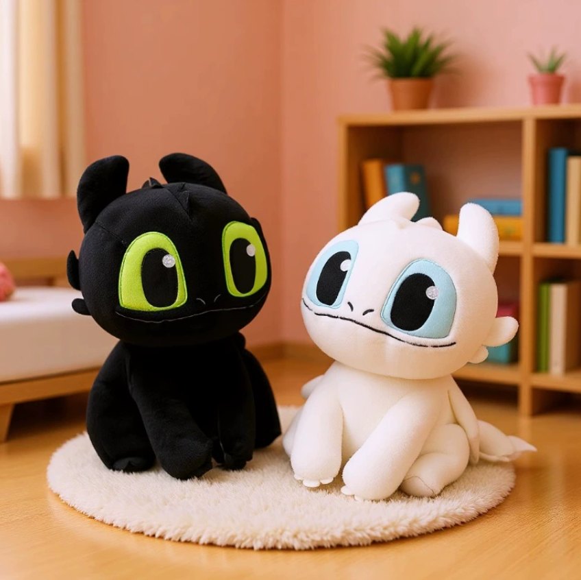 Funny tooth plush toy figurine