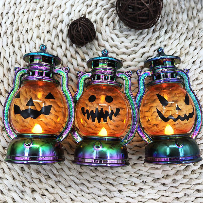 Pumpkin Lantern Halloween Ghost Light