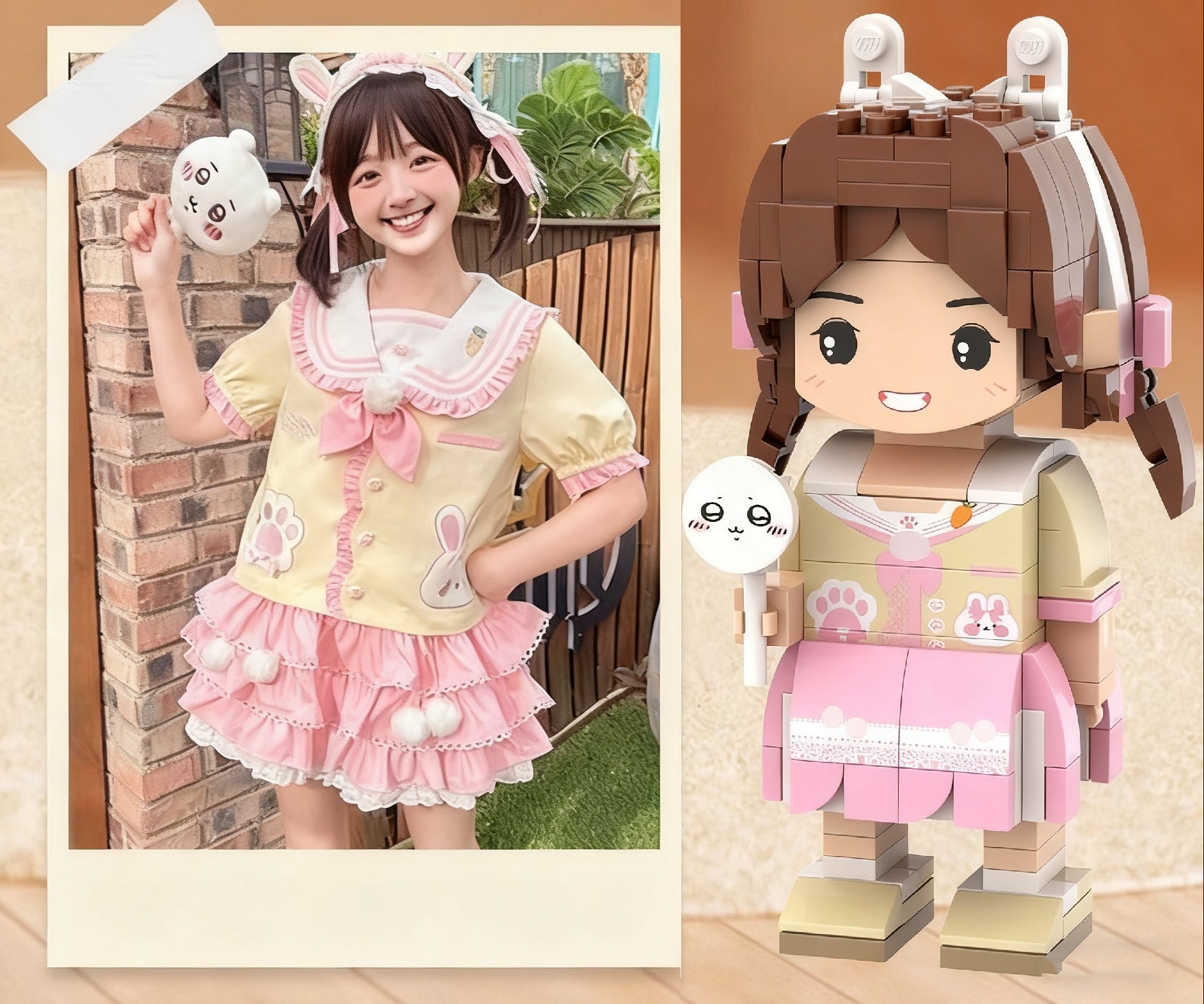 Describes the appearance of the image